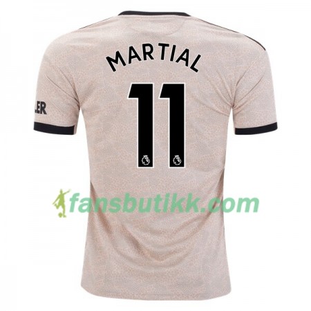 Fotballdrakt Manchester United Anthony Martial 11 Bortetrøye 2019-2020 Kortermet